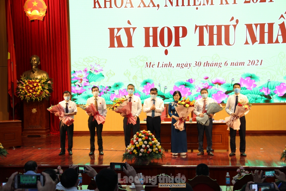 Kiện toàn các chức danh chủ chốt Hội đồng nhân dân, Ủy ban nhân dân huyện Mê Linh
