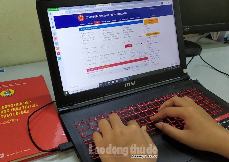 Thành phố Hà Nội triển khai hiệu quả dịch vụ công trực tuyến