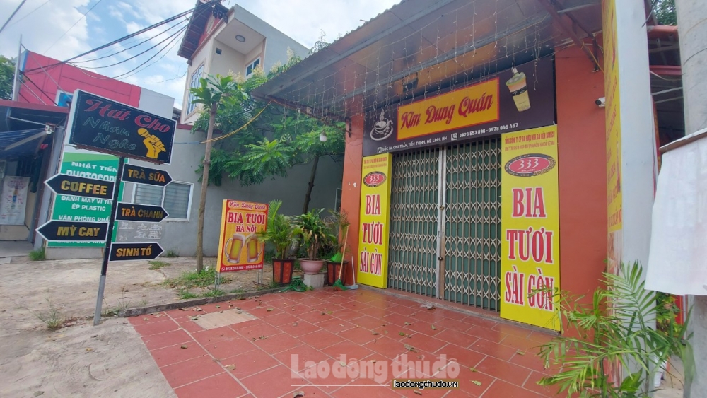 Huyện Mê Linh: Hàng ăn, quán cà phê tuân thủ đúng chỉ đạo của Thành phố