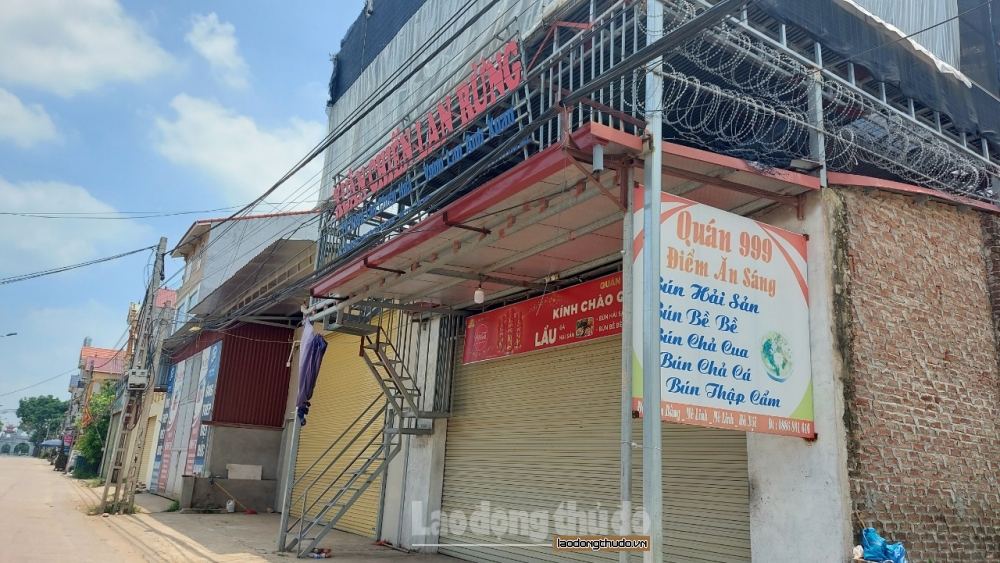 Huyện Mê Linh: Hàng ăn, quán cà phê tuân thủ đúng chỉ đạo của Thành phố