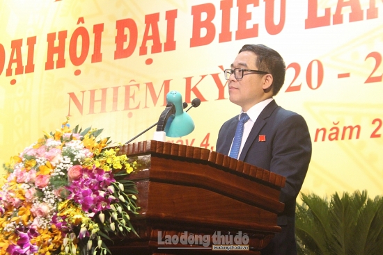 Đồng chí Đỗ Đình Hồng được bầu giữ chức Bí thư Huyện ủy Mê Linh