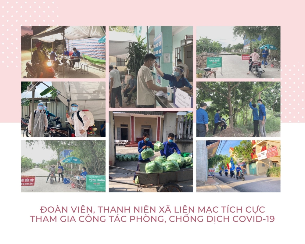 Tuổi trẻ huyện Mê Linh nỗ lực cùng chính quyền và nhân dân chống dịch Covid-19