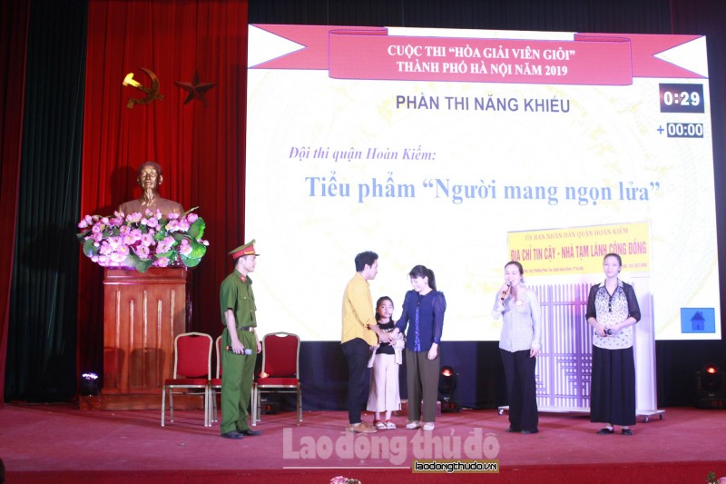 Sôi nổi chung khảo Cuộc thi Hòa giải viên giỏi Thành phố Hà Nội 2019