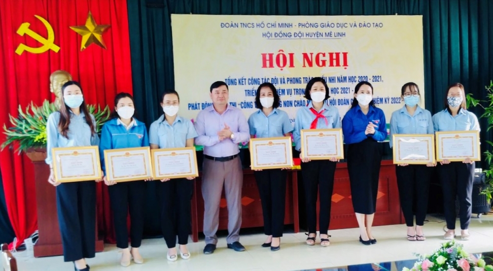 Nhiều kết quả nổi bật trong chương trình công tác Đội và phong trào thiếu nhi huyện Mê Linh