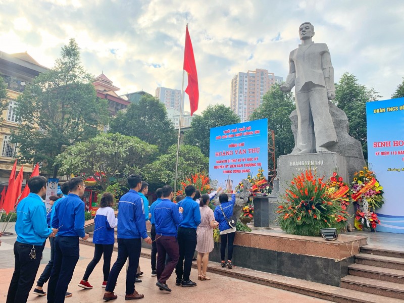 Tuổi trẻ Thủ đô kỉ niệm 110 năm ngày sinh đồng chí Hoàng Văn Thụ