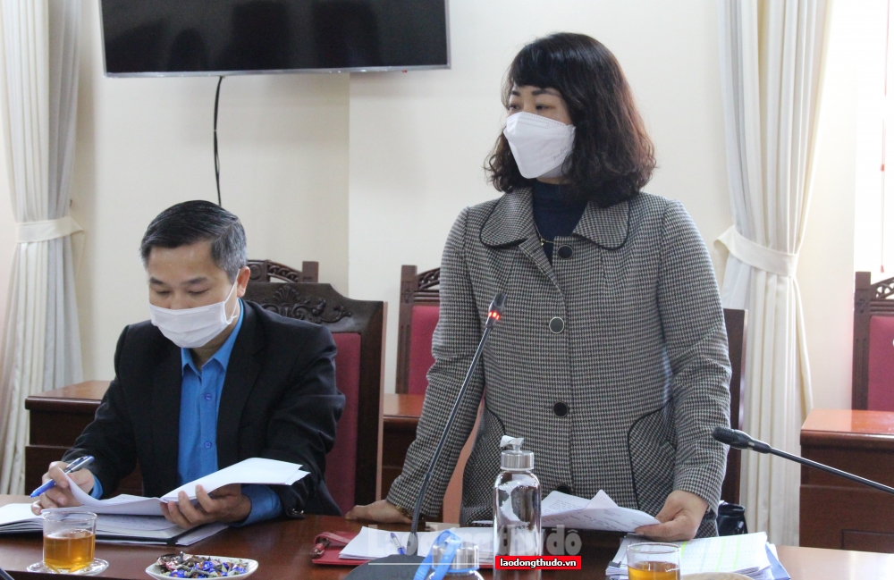 Khảo sát hoạt động Công đoàn Cụm thi đua số 3 Liên đoàn Lao động thành phố Hà Nội