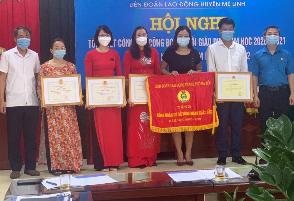 LĐLĐ huyện Mê Linh: Đẩy mạnh phong trào thi đua trong khối Giáo dục