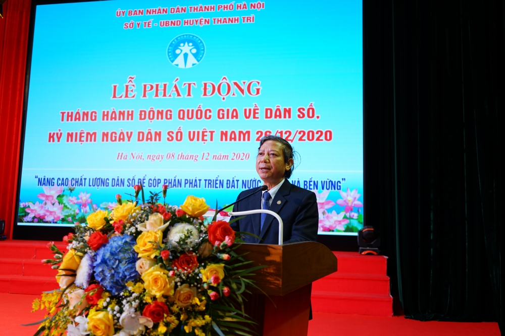 Hà Nội tổ chức Lễ phát động Tháng hành động Quốc gia về dân số năm 2020