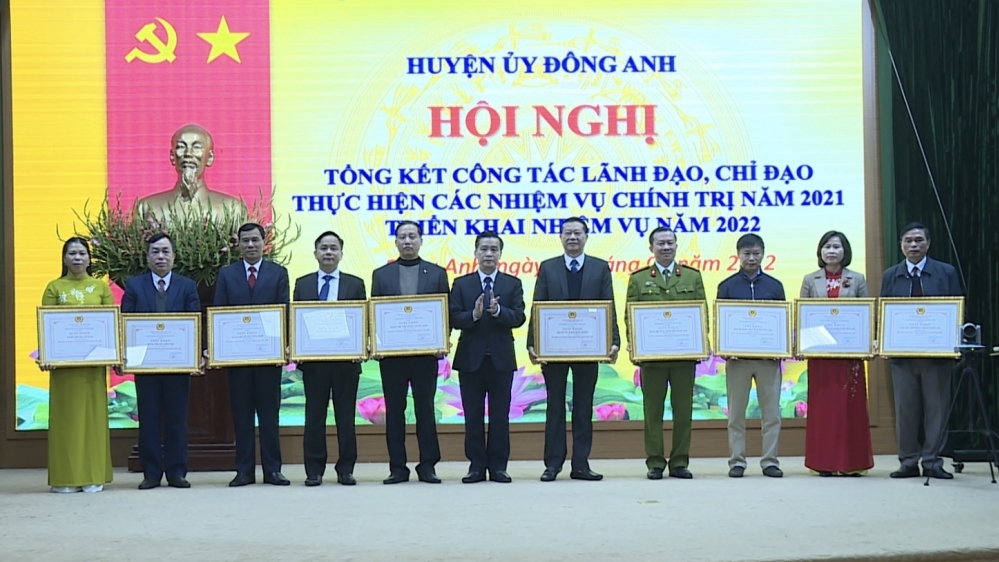 Huyện Đông Anh triển khai hiệu quả công tác lãnh đạo, chỉ đạo thực hiện nhiệm vụ chính trị năm 2021