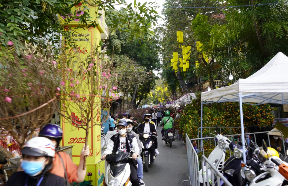 Đến chợ hoa Hàng Lược thưởng thức giá trị văn hóa của người Hà thành