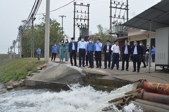 Hà Nội: Đảm bảo cấp nước phục vụ sản xuất nông nghiệp vụ Đông Xuân