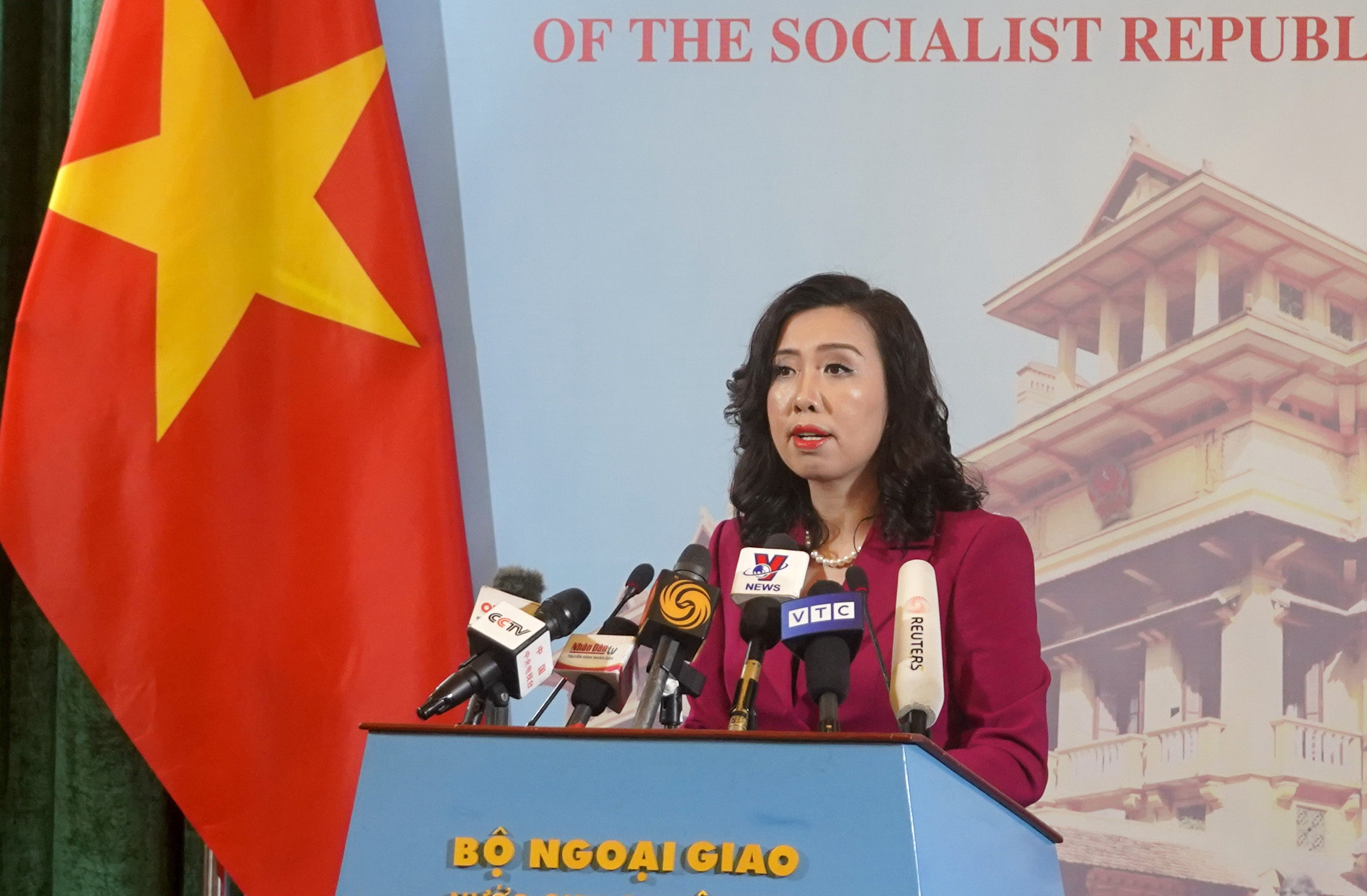 Việt Nam yêu cầu Trung Quốc chấm dứt xâm phạm chủ quyền ở Biển Đông