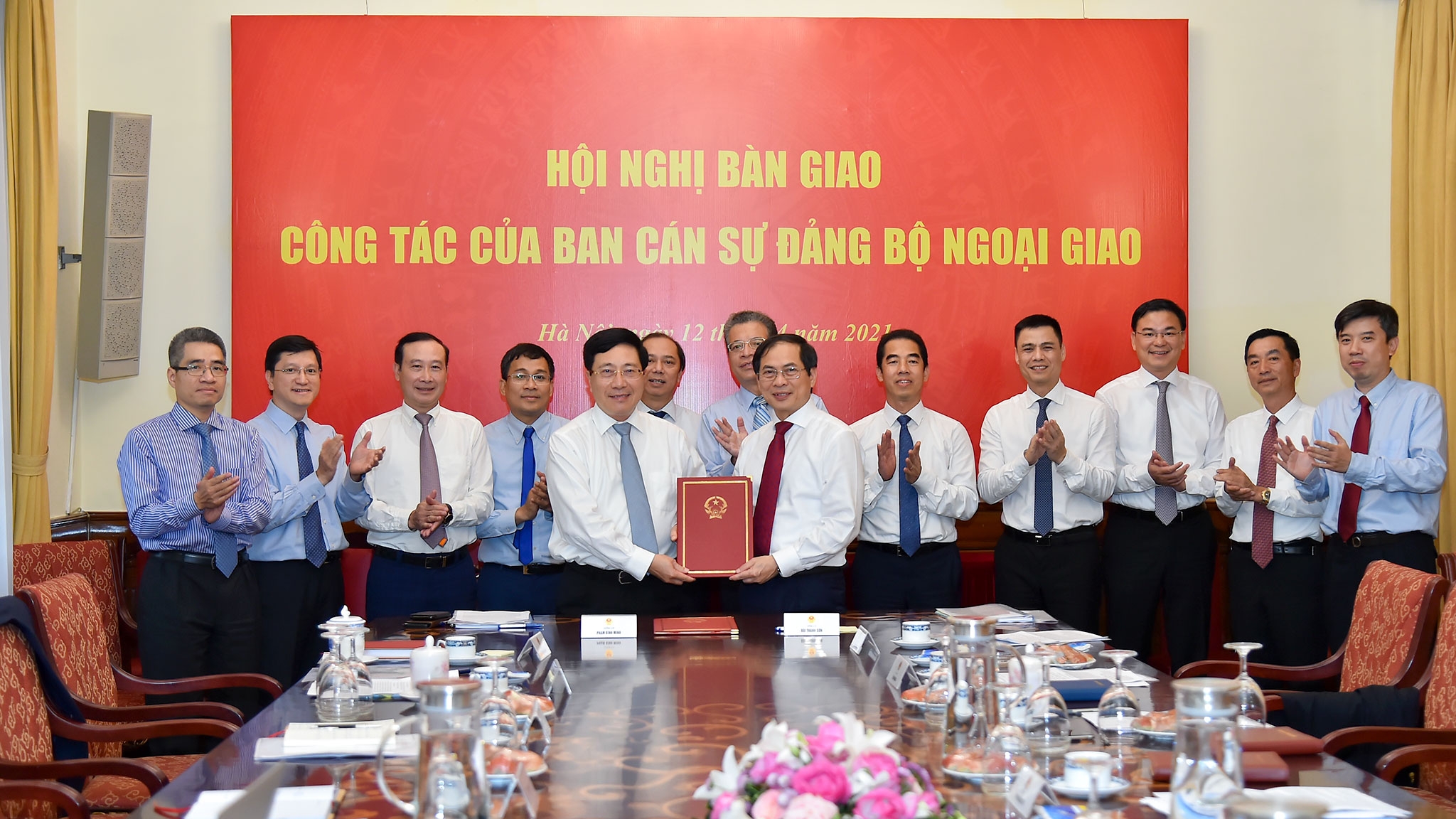 Ông Bùi Thanh Sơn chính thức nhận nhiệm vụ Bộ trưởng Bộ Ngoại giao
