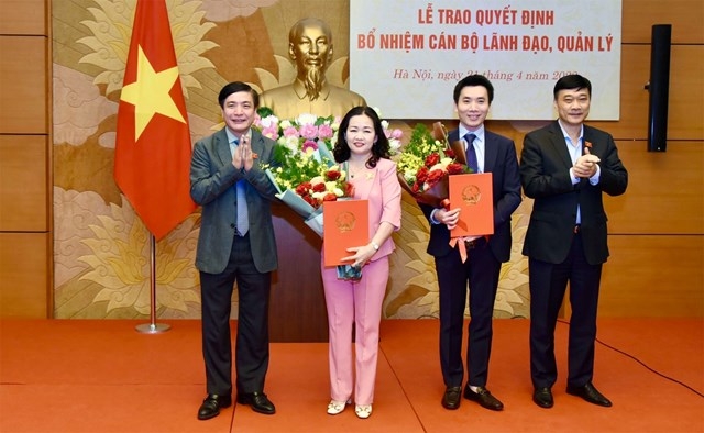 Bà Phạm Thị Thanh Huyền được bổ nhiệm làm Tổng Biên tập Báo Đại biểu Nhân dân