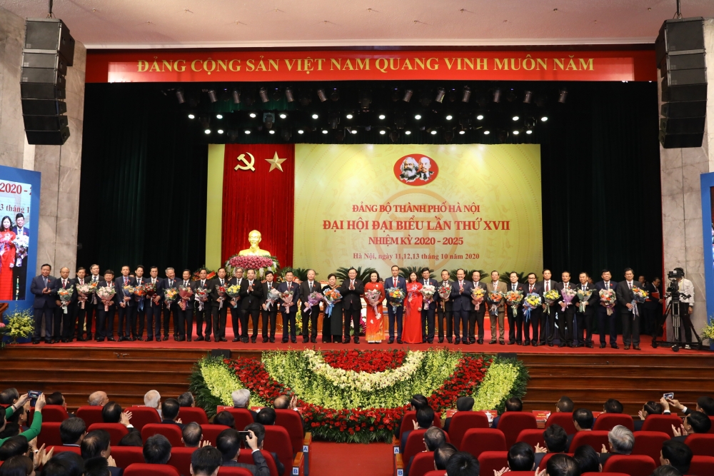 Trực tiếp phiên bế mạc Đại hội đại biểu lần thứ XVII Đảng bộ thành phố Hà Nội