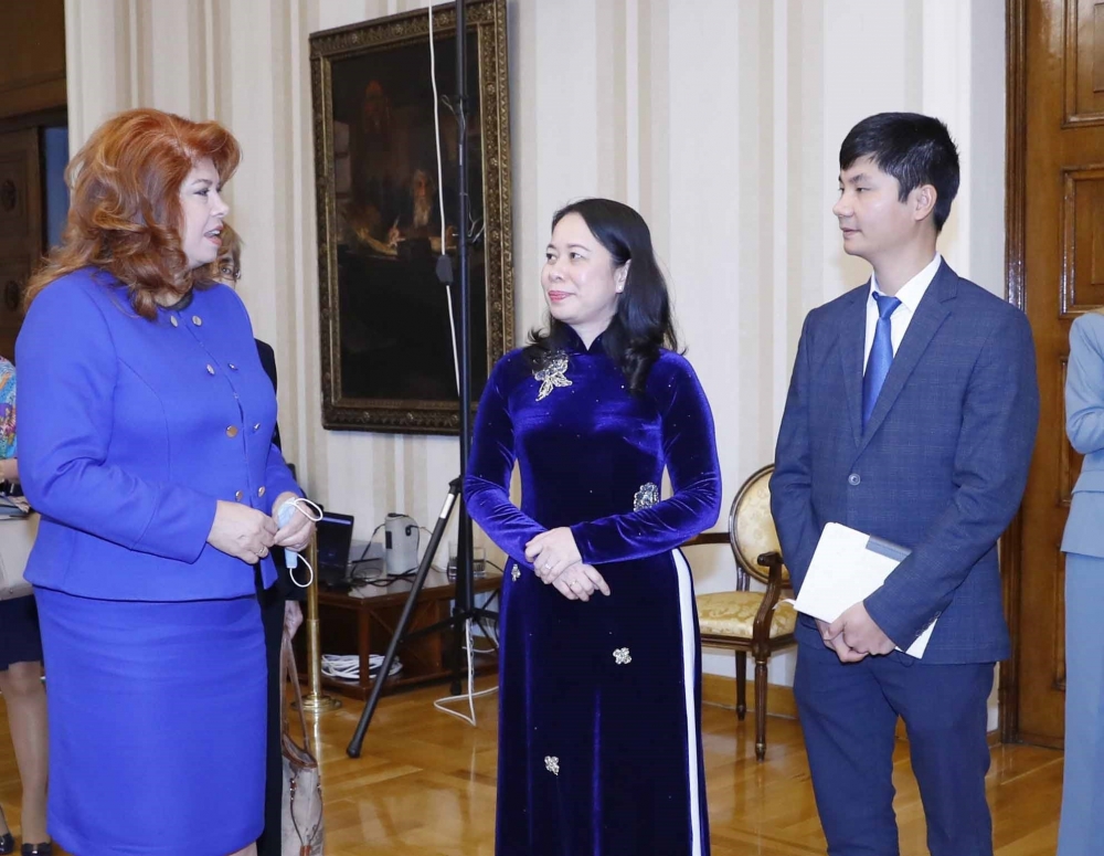 Phó Chủ tịch nước Võ Thị Ánh Xuân thăm chính thức Bun-ga-ri
