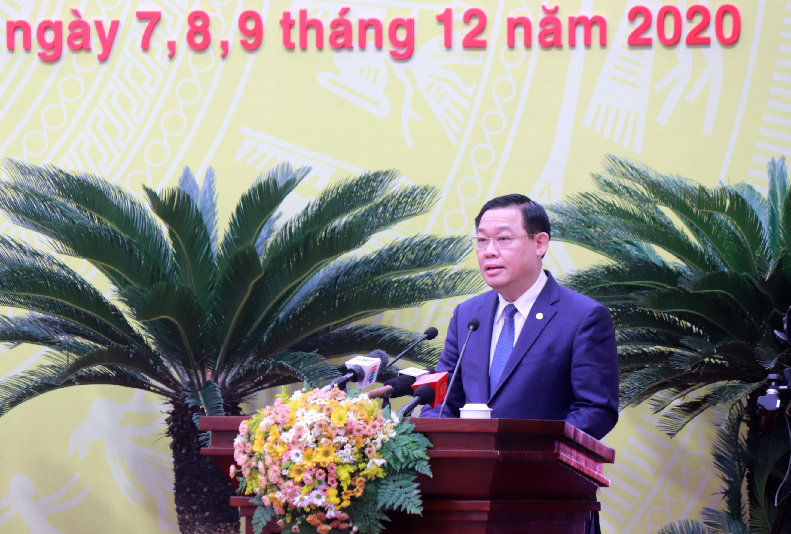 Bí thư Thành ủy Hà Nội Vương Đình Huệ: Tạo những chuyển biến căn bản trên mọi lĩnh vực ngay trong năm 2021