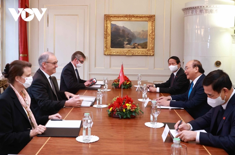 Chuyến thăm chính thức của Chủ tịch nước Nguyễn Xuân Phúc tới Liên bang Thụy Sỹ và Liên bang Nga đạt nhiều kết quả tốt đẹp
