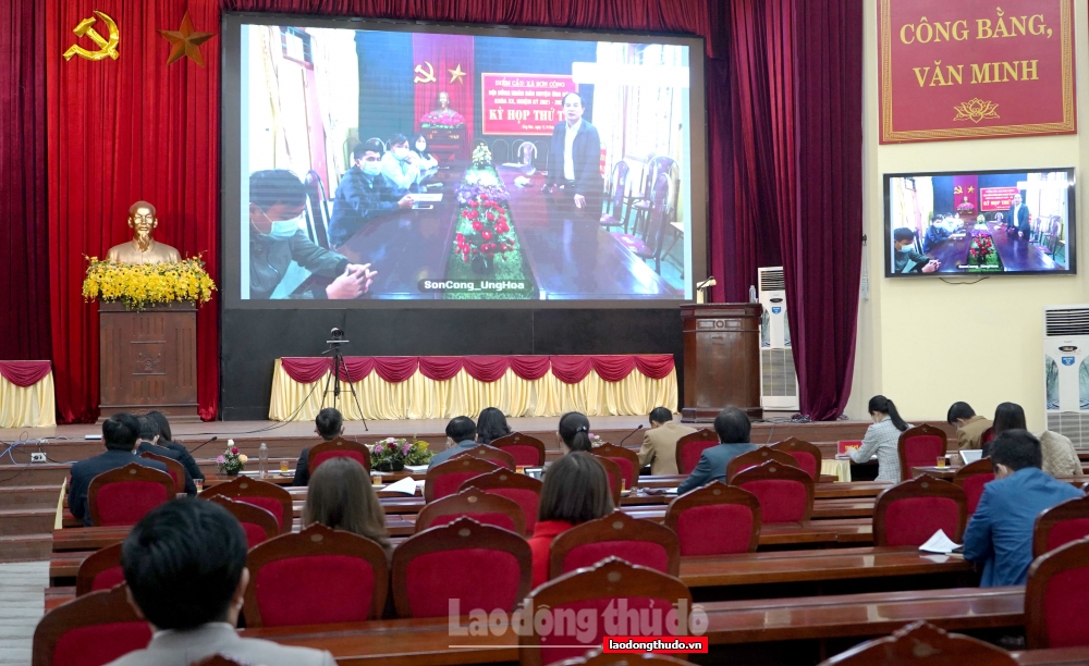 Đại biểu HĐND thành phố Hà Nội tiếp xúc cử tri tại huyện Ứng Hòa sau kỳ họp thứ 3