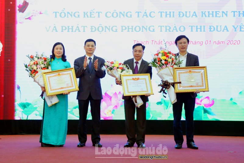 Huyện Thạch Thất phấn đấu đạt tăng trưởng kinh tế 15,2% trong năm 2020