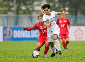 Giải bóng đá nữ Vô địch U19 Quốc gia 2021: Hà Nội Watabe bị chia điểm ở phút bù giờ