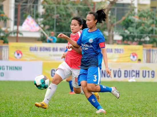 Giải bóng đá nữ Vô địch U19 Quốc gia: Than Khoáng sản Việt Nam vô địch lượt đi