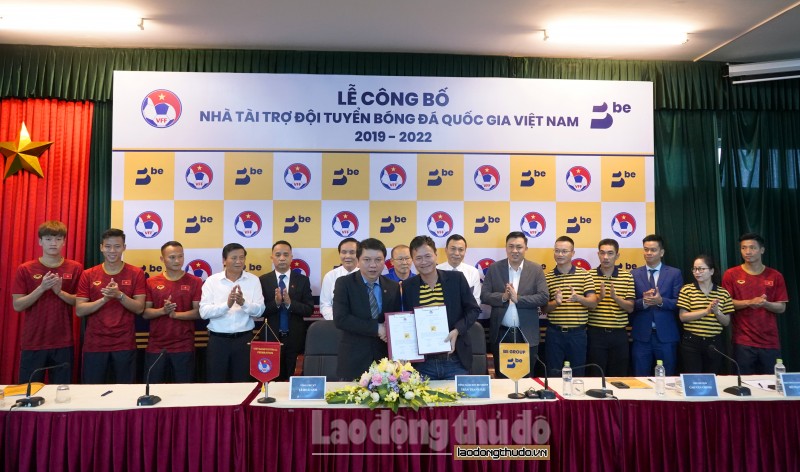 U23 và các đội tuyển quốc gia Việt Nam có thêm nhà tài trợ mới