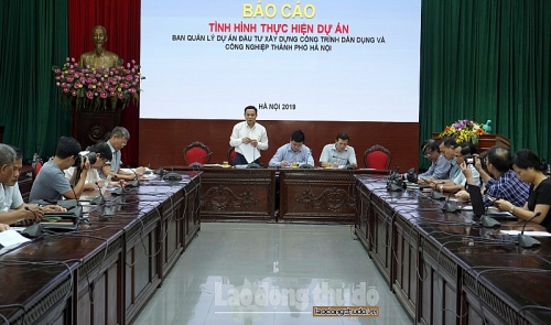 Trụ sở cơ quan Thành ủy Hà Nội sẽ hoàn thành trong năm 2019