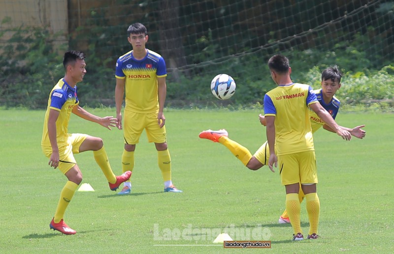 U23 Việt Nam luyện quân trước khi đối đầu U23 Myanmar