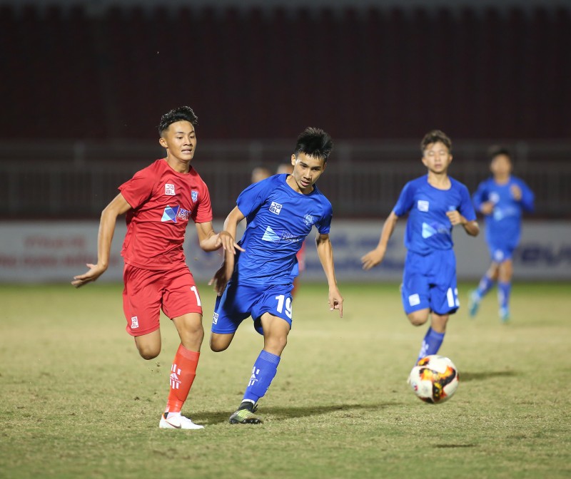 Thắng U15 Sanvinest Khánh Hòa, Tây Ninh thoát vị trí đáy bảng trong gang tấc