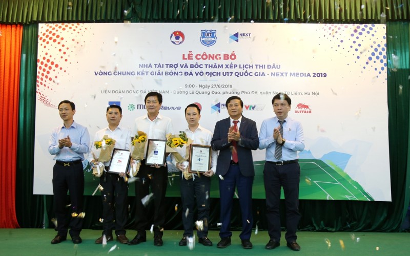 Ngày 1/7/2019 khởi tranh Giải Bóng đá Vô địch U17 Quốc gia - Next Media 2019