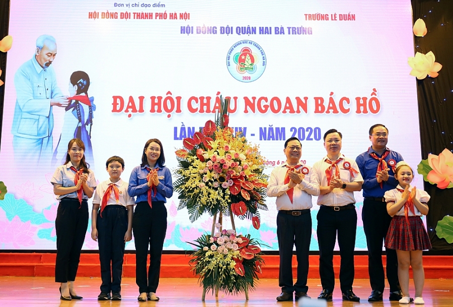 Đại hội Cháu ngoan Bác Hồ quận Hai Bà Trưng lần thứ XIV