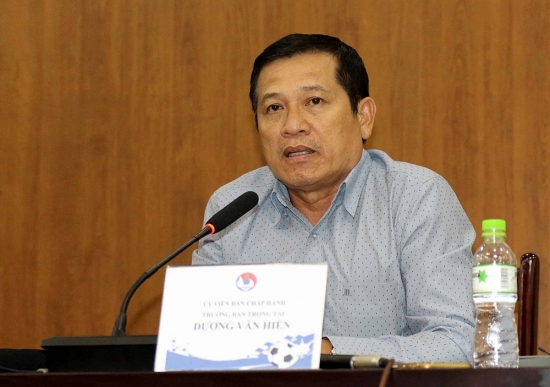 Ông Dương Văn Hiền: Chúng tôi sẽ khắc phục ‘sự cố’ trọng tài ở V-League