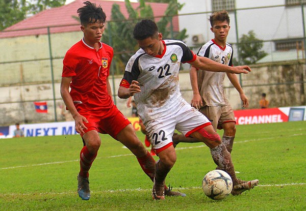 U18 Lào đè bẹp Brunei, giành 3 điểm đầu tiên