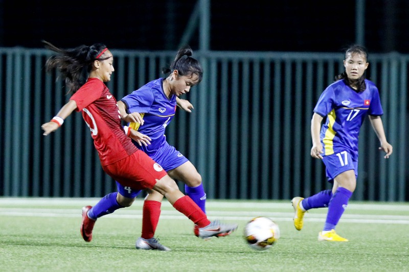 Giải bóng đá nữ U15 Quốc tế 2019: U15 nữ Việt Nam tiếp tục thất bại