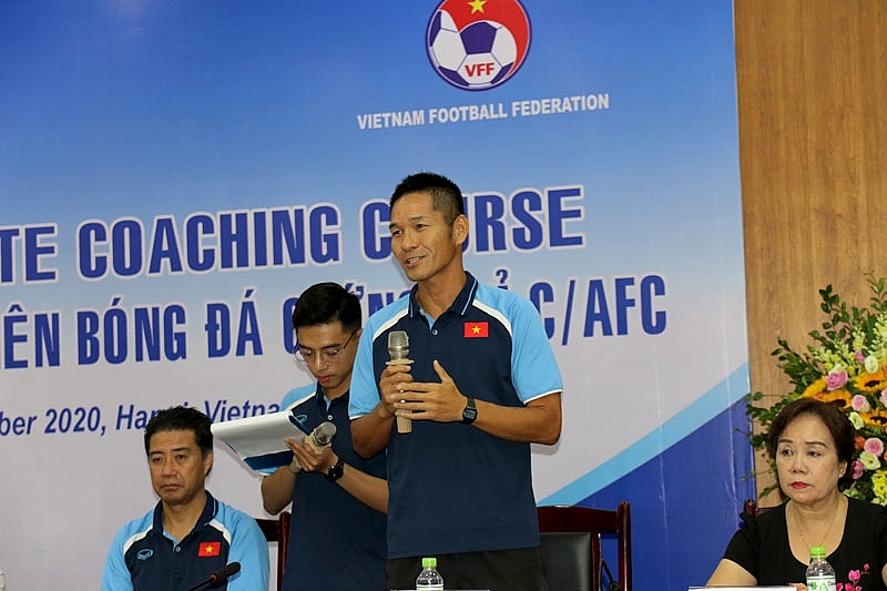 Khai giảng khóa đào tạo huấn luyện viên bóng đá chứng chỉ C,  AFC 2020