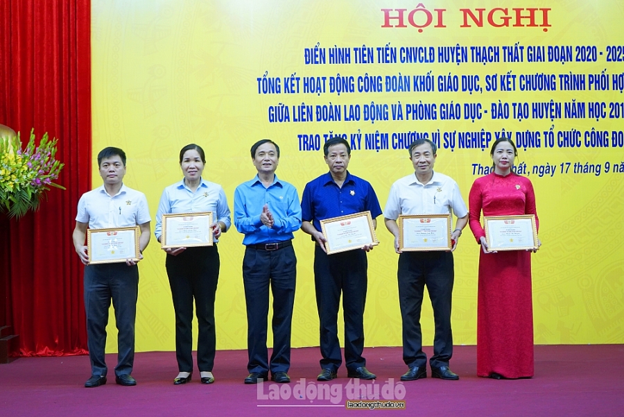 Liên đoàn lao động huyện Thạch Thất: Phát huy hiệu quả các phong trào thi đua
