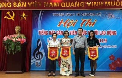 Huyện Chương Mỹ: Hội thi tiếng hát CBVCLĐ ngành y năm 2019