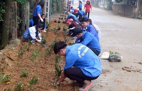 Huyện Chương Mỹ: Đoàn thanh niên tích cực tham gia bảo vệ môi trường