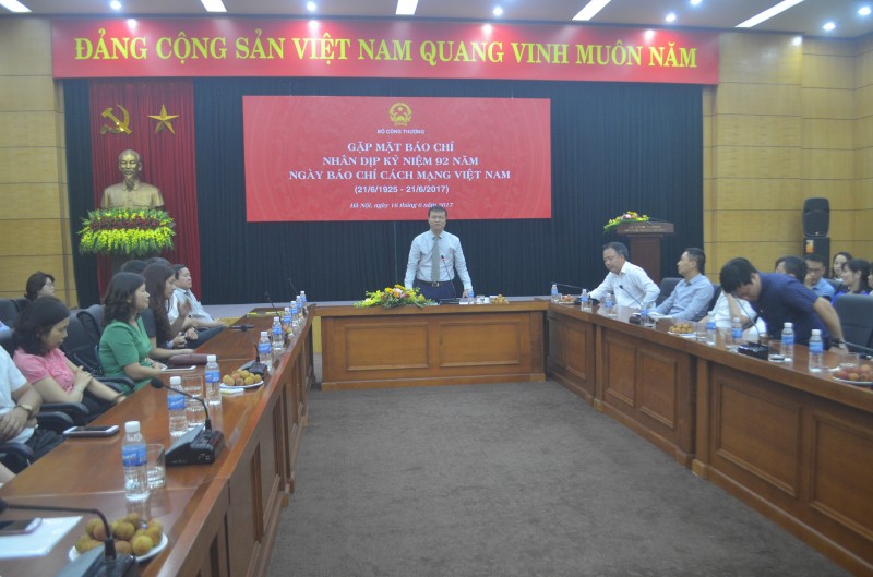 Gặp mặt báo chí nhân kỷ niệm 92 năm ngày Báo chí cách mạng Việt Nam