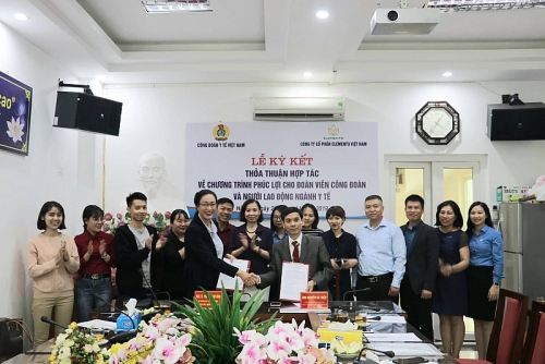 Công đoàn Y tế Việt Nam: Ký kết thỏa thuận hợp tác vì phúc lợi cho đoàn viên