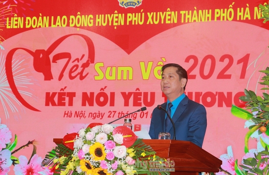 Đầm ấm “Tết sum vầy 2021 – Kết nối yêu thương” huyện Phú Xuyên