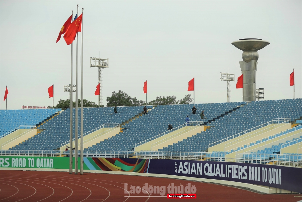 Sân Mỹ Đình: Đã sẵn sàng cho cơ hội giành điểm của tuyển Việt Nam
