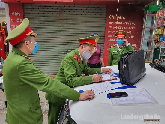 Quận Ba Đình: Ra quân xử lý vi phạm về trật tự đô thị
