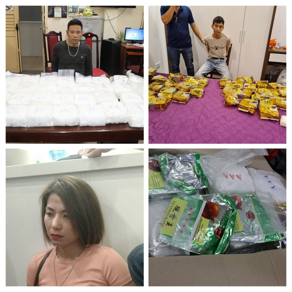 Công an Hà Nội triệt phá vụ mua bán 58,7kg ma túy tổng hợp