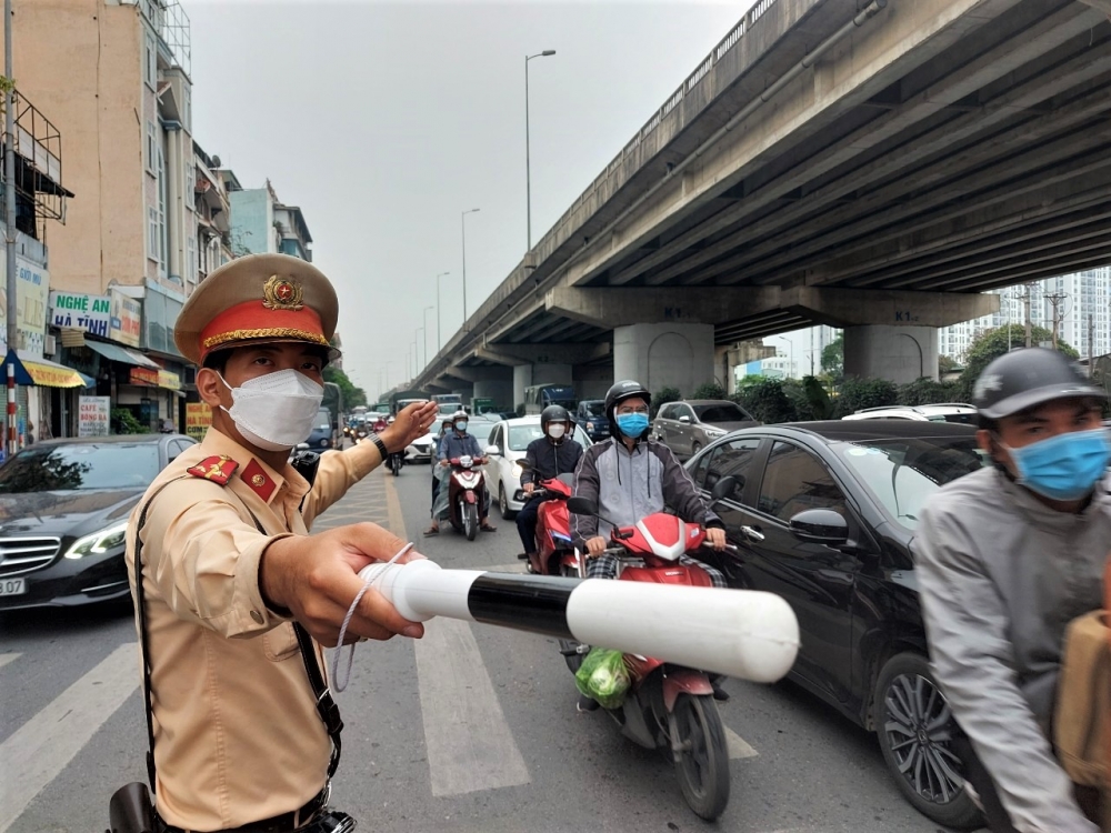 Công an Hà Nội: Bố trí lực lượng và các phương án chống ùn tắc tại cửa ngõ Thủ đô