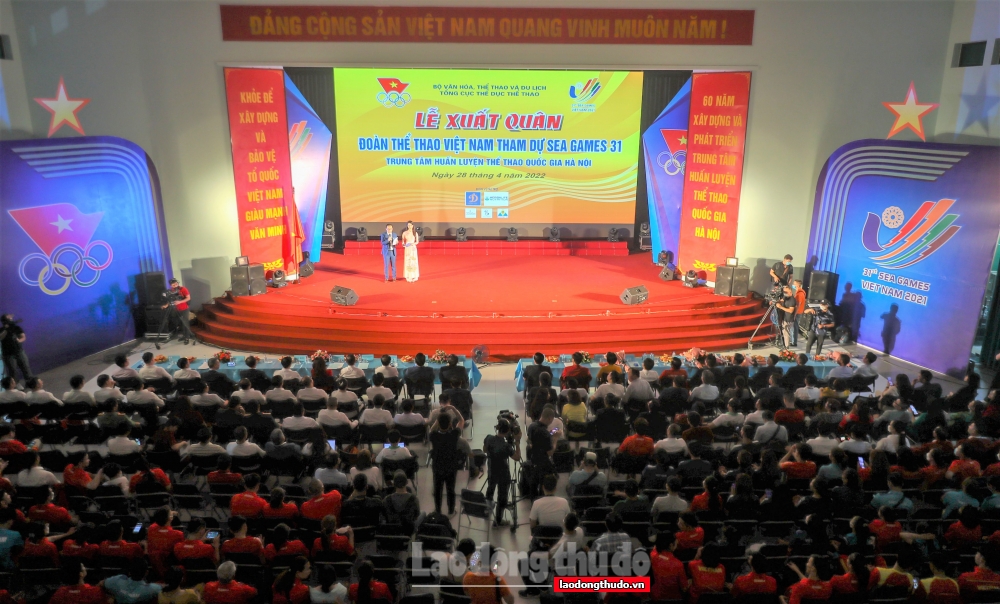 Đoàn thể thao Việt Nam xuất quân dự SEA Games 31