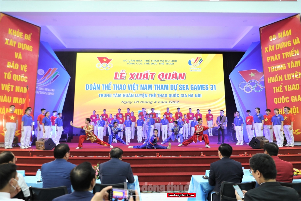 Đoàn thể thao Việt Nam xuất quân dự SEA Games 31