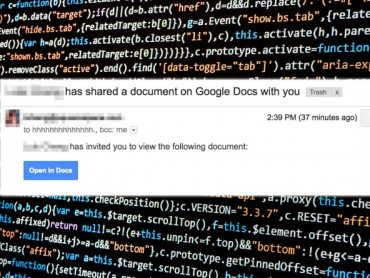 Chú ý: hacker đang dùng Google Docs hack tài khoản của bạn