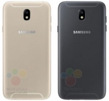 Lộ diện Galaxy J7 2017 thiết kế mặt lưng không bình thường